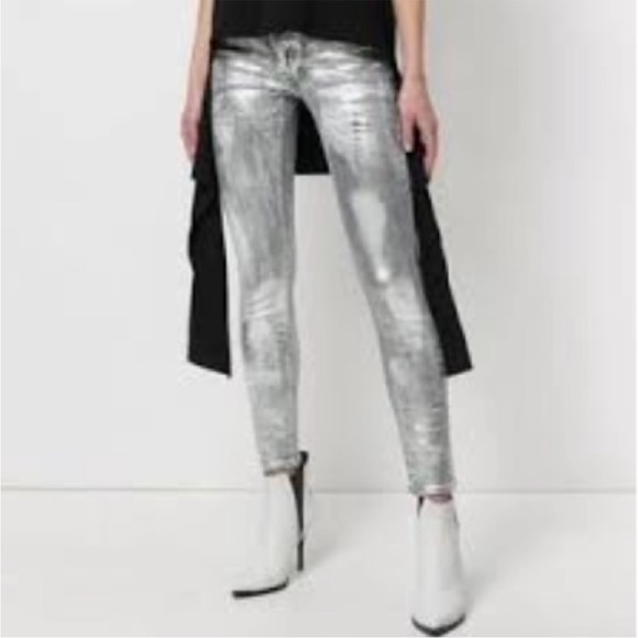 Faith Complexion Paris Silver Slim Jeans 26